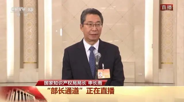 国家知识产权局局长申长雨：一视同仁保护国企、民企、外企的知识产权